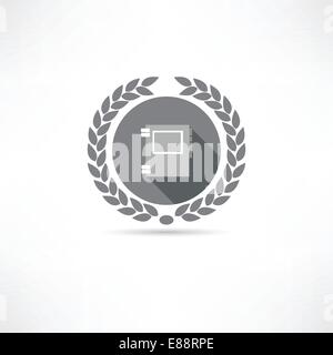 icona di rubrica telefonica Illustrazione Vettoriale