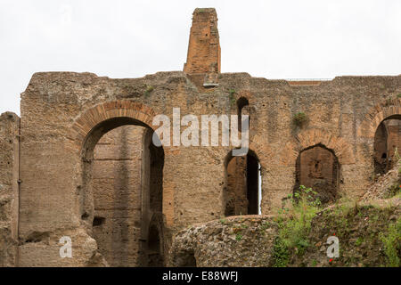 Le rovine romane di Roma, Forum Foto Stock