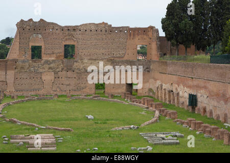 Le rovine romane di Roma, Forum Foto Stock