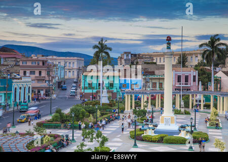 Plaza de Marta, Santiago de Cuba Santiago de Cuba Provincia, Cuba, West Indies, dei Caraibi e America centrale Foto Stock