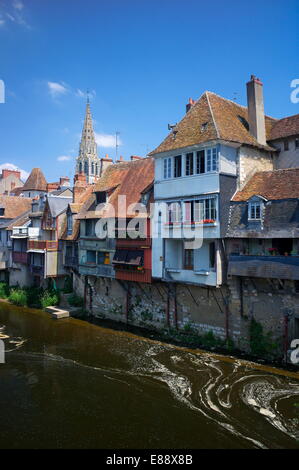 Argenton-sur-Creuse, Indre Centre, in Francia, in Europa Foto Stock