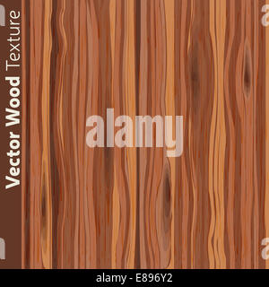 A grana di legno sfondo testurizzata pattern. Illustrazione Vettoriale Foto Stock