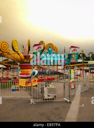 Fiera midway Foto Stock