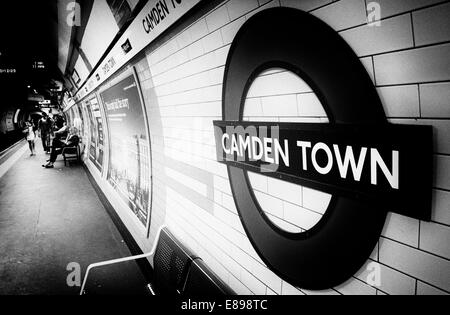 Camden Town London Underground Foto Stock