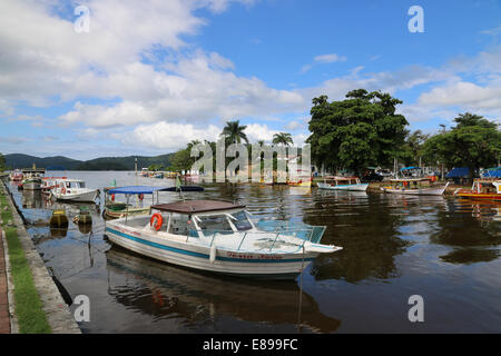 Parati Brasile porto Foto Stock