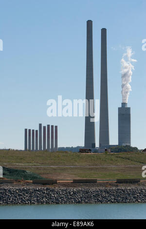 Tennessee Valley Authority Kingston fossile di potenza vapore impianto a Kingston Tennessee Foto Stock