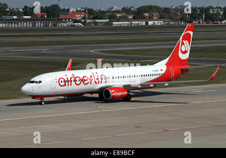 Berlino, Germania, 737 Air Berlin Foto Stock