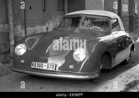 A Dresda, gdr, auto sportiva Porsche 356 No. 1 Roadster Foto Stock