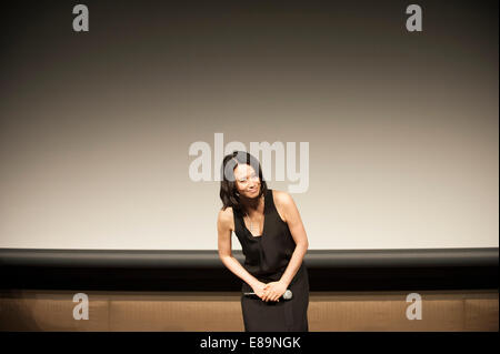 Attrice giapponese Miki Nakatani denominato come festa del muse per la ventisettesima Tokyo International Film Festival. Foto Stock