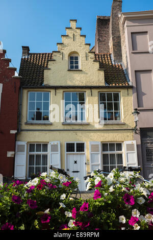 Pittoresca casa in Bruges Foto Stock