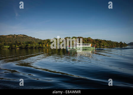 MV Lady Wakefield crociera sul Ullswater, Lake District inglese. Foto Stock