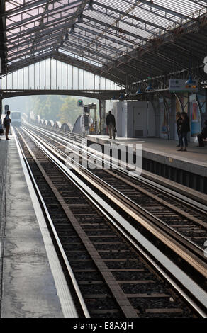 Glacière (Parigi Métro), Parigi, Francia. Foto Stock