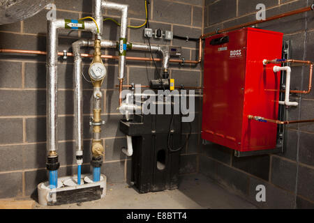 Warehousing, con controllo della temperatura degli alimenti refrigerati controlla, stoccaggio, distribuzione, Impianti Macchinari e attrezzature, Lancashire, Regno Unito Foto Stock