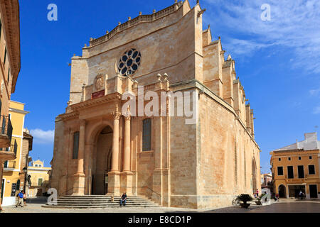 Cattedrale de Menorca, Ciutadella, Menorca, Spagna Foto Stock