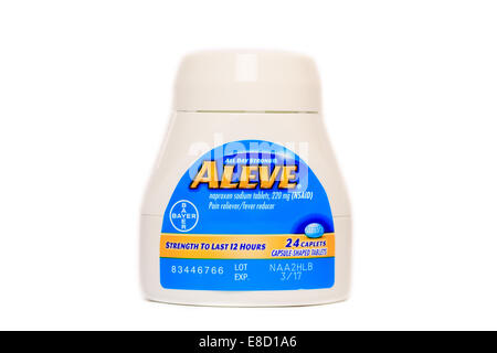 Aleve Naproxen compresse di sodio Foto Stock