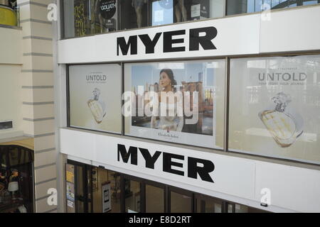 Grande magazzino Myer in warringah Mall Shopping center,Sydney , Australia Foto Stock