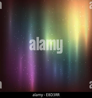 Sfondo stellato di stelle e nebulose in deep outer space Foto Stock