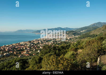 Costa, Borgio Verezzi Provincia di Savona, Liguria, Italia Foto Stock