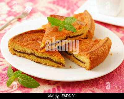 Il bretone torta. Ricetta disponibile. Foto Stock