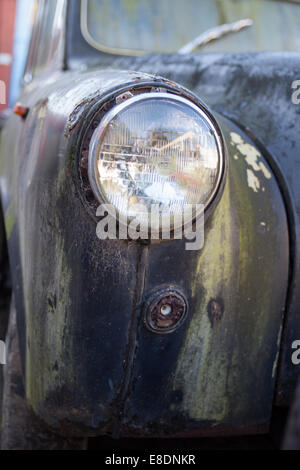 Derelitti London Black Cabs Foto Stock