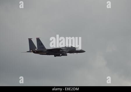 Il USAF F-15E Strike Eagle Foto Stock