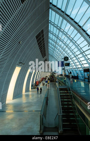 La stazione TGV di costruzione,Avignon,,Vaucluse Provence, Francia Foto Stock