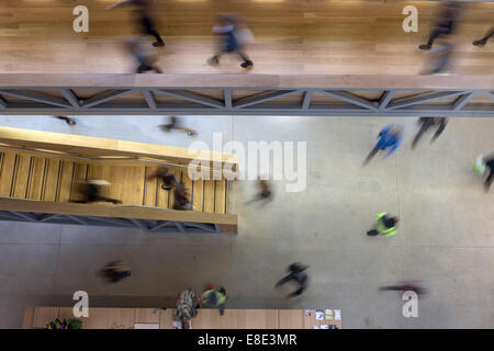 Benzie Edificio, Manchester Scuola d'arte, Manchester Metropolitan University. Arte e design. Stirling Prize Nominee 2014 Foto Stock