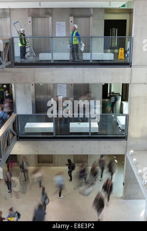 Benzie Edificio, Manchester Scuola d'arte, Manchester Metropolitan University. Arte e design. Stirling Prize Nominee 2014 Foto Stock