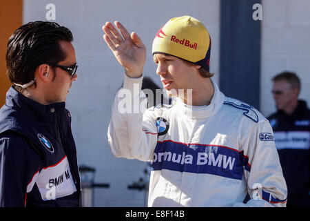 SEBASTIAN Vettel, FORMULA UNO, DRIVER Foto Stock