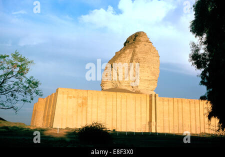 Ziggurat di Agar, Quf Dur-Kurigalzu, Iraq, 1977. Foto Stock