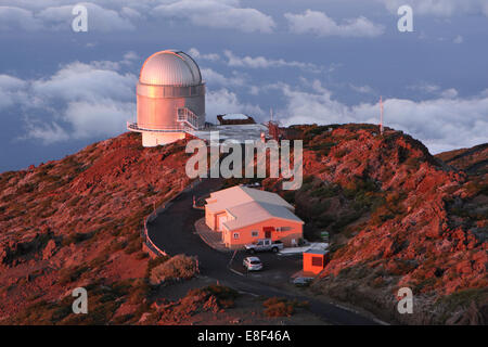 Nordic telescopio ottico, La Palma Isole Canarie Spagna, 2009. Foto Stock