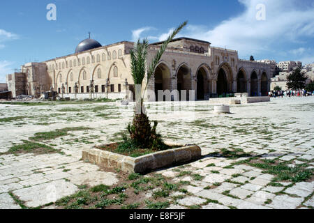 Moschea Al Aqsa, Gerusalemme, Israele. Foto Stock