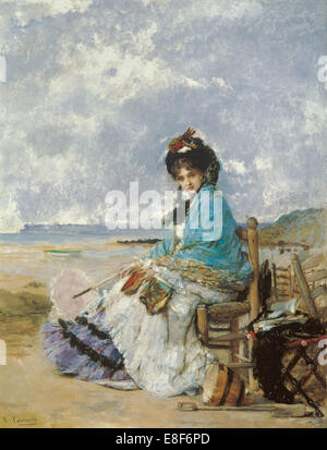 Giorni d'estate. Artista: Palmaroli y Gónzalez, Vicente (1834-1896) Foto Stock