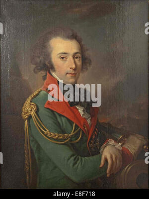 Il conte Louis Alexandre Andrault De Langeron. Artista: Kreuzinger, Josef (1757-1829) Foto Stock