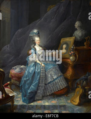 La principessa Maria Teresa di Savoia (1756-1805). Artista: Gautier Dagoty, Jean-Baptiste André (1740-1786) Foto Stock