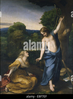 Noli me tangere. Artista: Correggio (1489-1534) Foto Stock