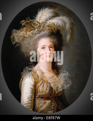 Élisabeth Philippine Marie Hélène de Bourbon. Artista: Labille-Guiard, Adélaïde (1749-1803) Foto Stock