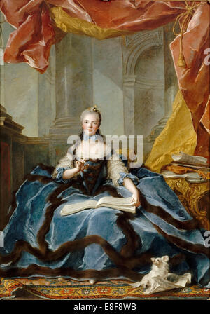 La principessa Marie Adélaïde della Francia (1732-1800). Artista: Nattier, Jean-Marc (1685-1766) Foto Stock
