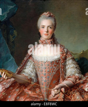 La principessa Marie Adélaïde della Francia (1732-1800). Artista: Nattier, Jean-Marc (1685-1766) Foto Stock