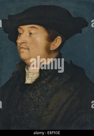 Ritratto di un uomo. Artista: Holbein, Hans, il Giovane (1497-1543) Foto Stock