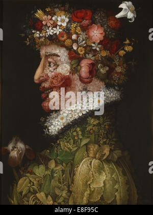 Molla (La Primavera). Artista: Arcimboldo, Giuseppe (1527-1593) Foto Stock
