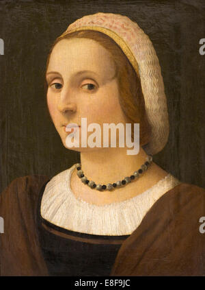 Ritratto di una donna. Artista: Tamagni, Vincenzo (1492-1530) Foto Stock