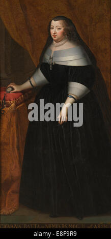 Marie Jeanne Baptiste (1644-1724), Duchessa di Savoia. Artista: Anonimo Foto Stock