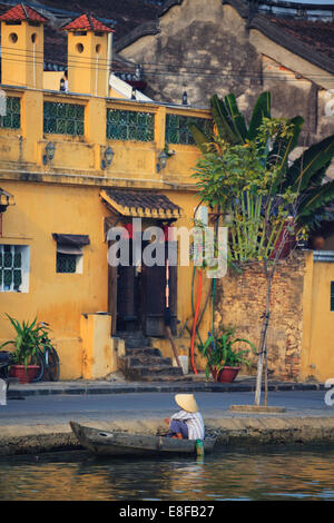 Il Vietnam, Quang Nam Hoi An old town (Sito UNESCO) Foto Stock