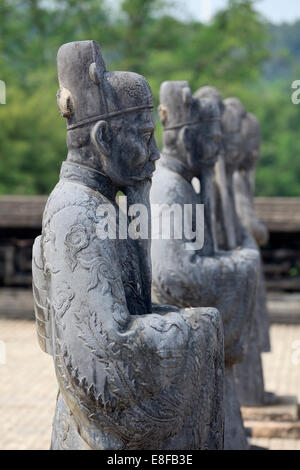 Il Vietnam, Danang, Tonalità Imperatore Khai Dinh tomba Foto Stock