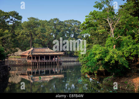 Il Vietnam, Danang, Tonalità Imperatore Tu Duc tomba Foto Stock