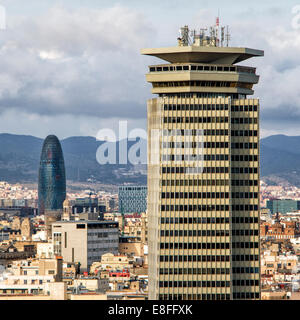 Spagna, paesaggio urbano di Barcellona Foto Stock