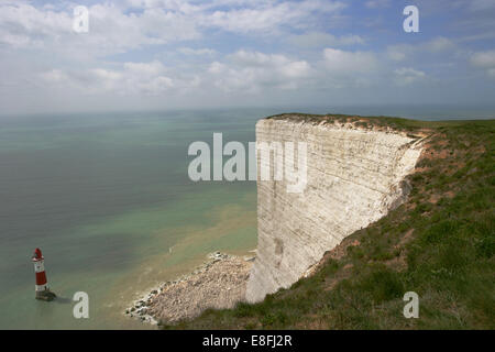 Faro, Beachy Head, Eastbourne, East Sussex, Inghilterra, Regno Unito Foto Stock