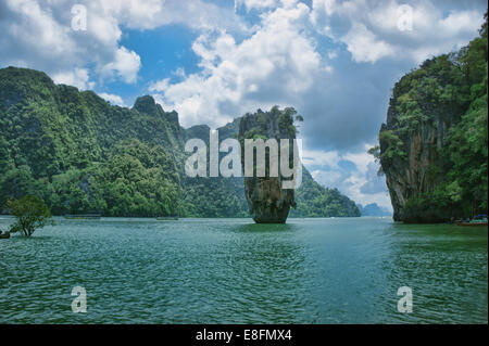 Isola di Phuket, Phangnaga Bay, Phi Phi Don Foto Stock