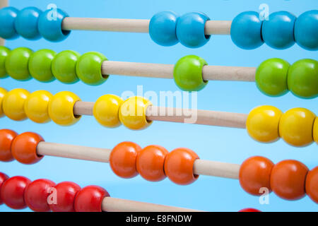 Close-up di un abaco Foto Stock